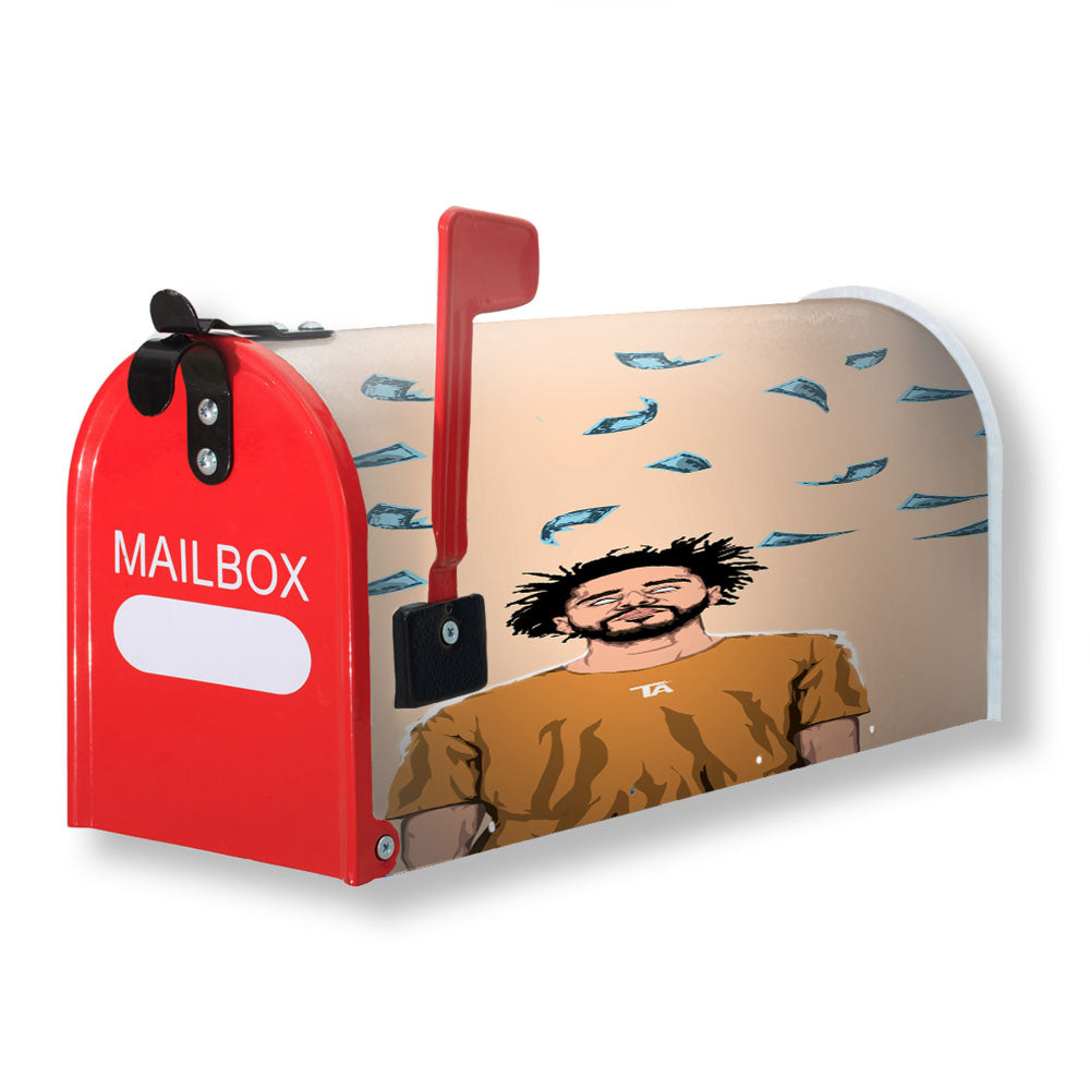 Yeezy Dollar Magnetic Mailbox Cover - 18.0" x 21.0"
