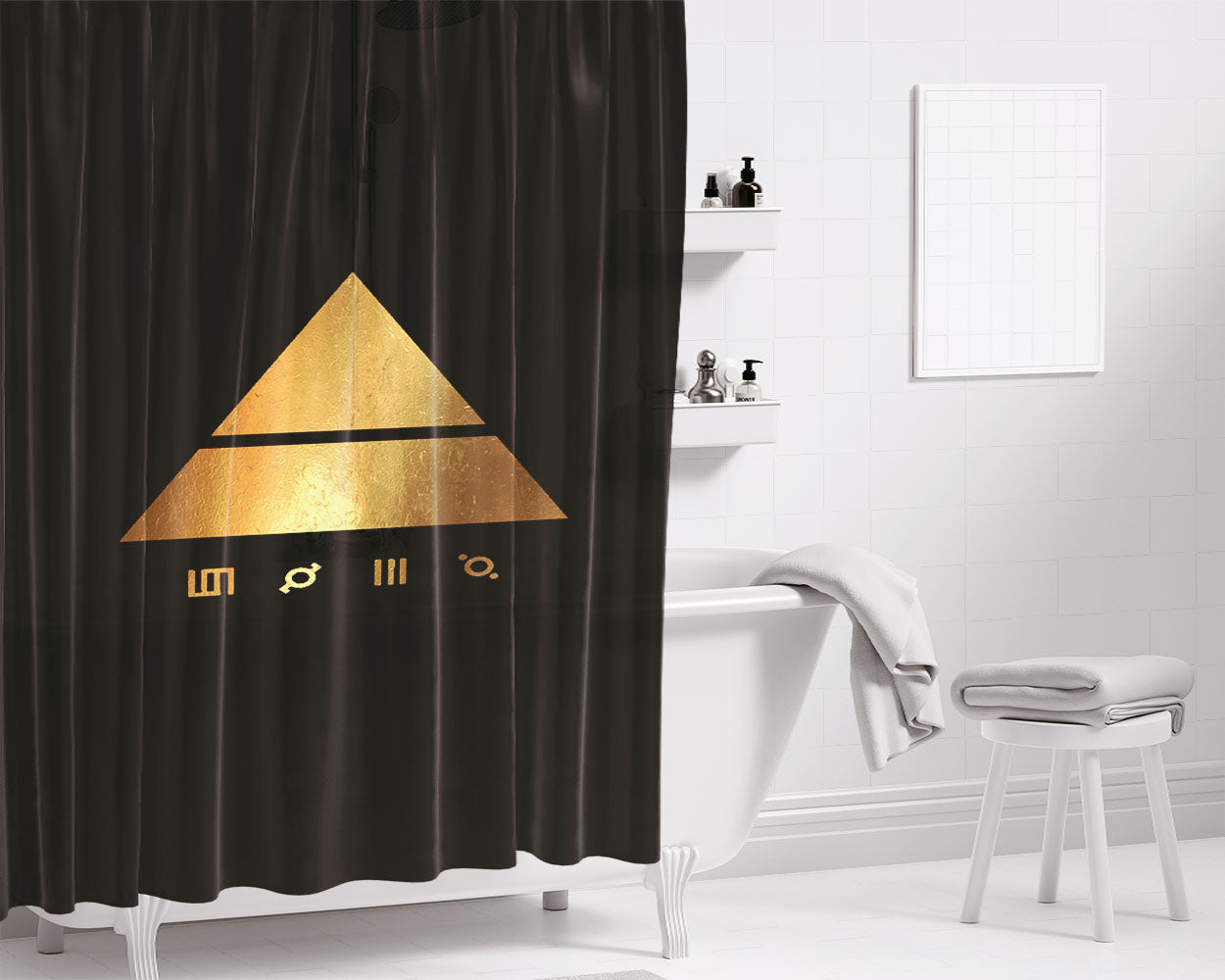 7 Christiano Ronaldo Bathroom Shower Curtain Fabric Waterproof | 66 X 72 Inch