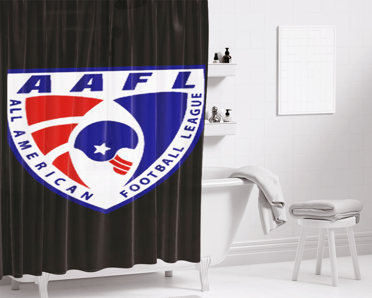 A.J Bathroom Shower Curtain Fabric Waterproof | 66 X 72 Inch