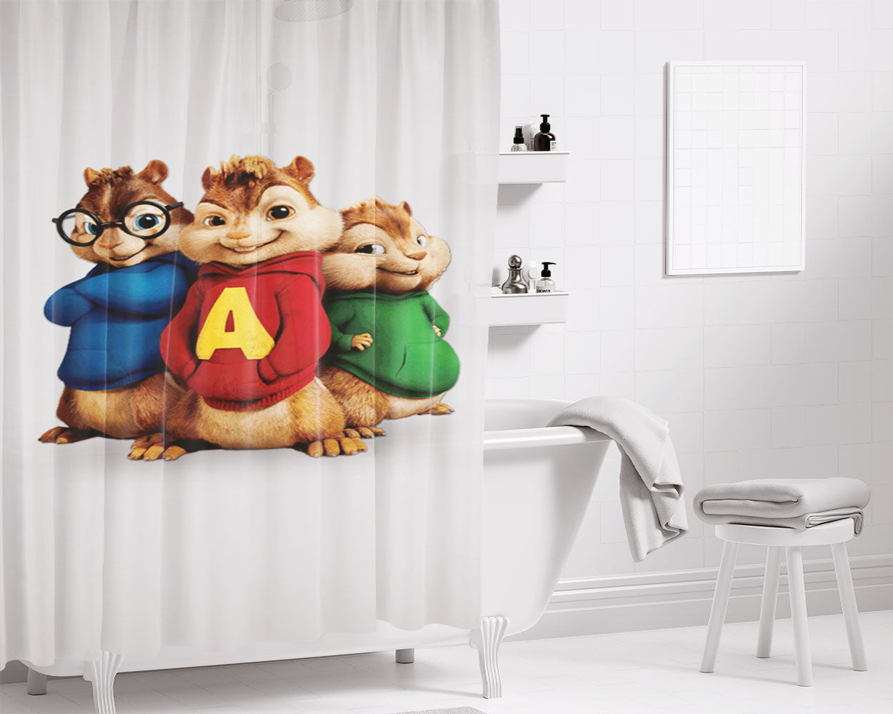 Alvaro Bautista 19 Bathroom Shower Curtain Fabric Waterproof | 66 X 72 Inch