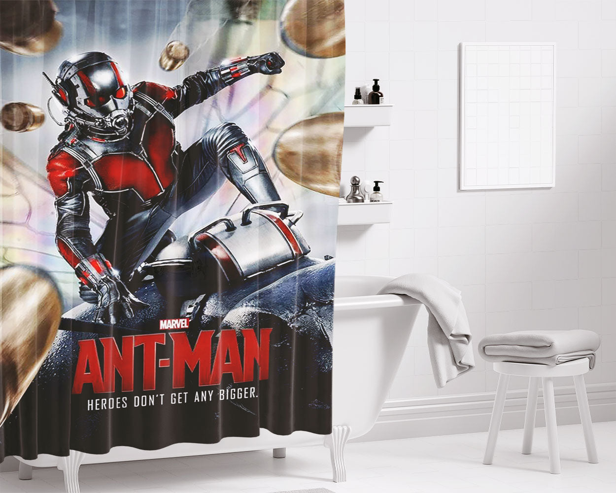 Ansel Elgort Bathroom Shower Curtain Fabric Waterproof | 66 X 72 Inch