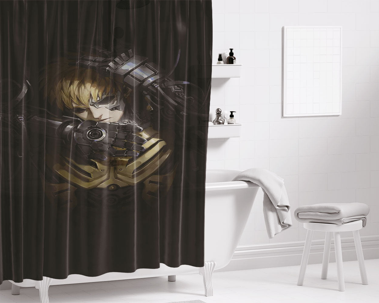 Dalton Academy Bathroom Shower Curtain Fabric Waterproof | 66 X 72 Inch