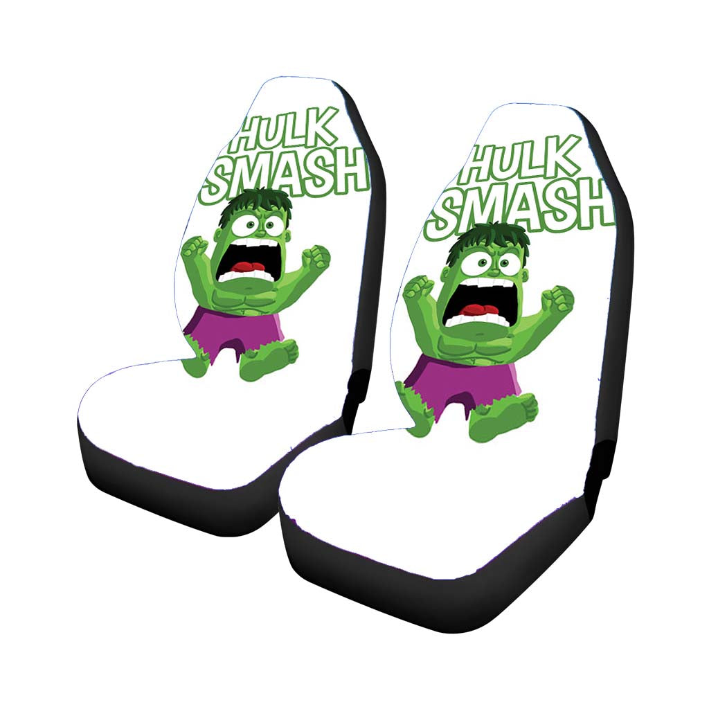 Inside Out Hulk Smash Car Seat Covers
