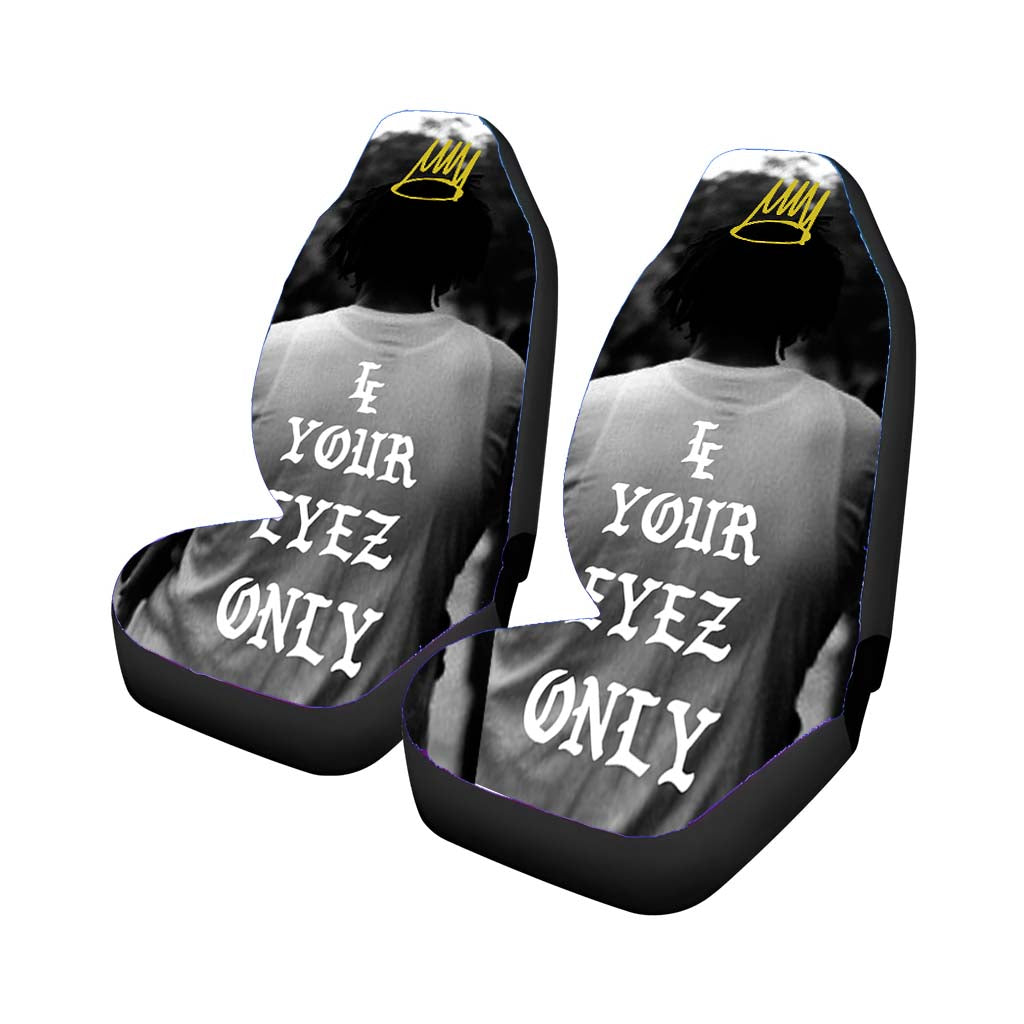 J Cole 4 Your Eyez Only Car Seat Covers