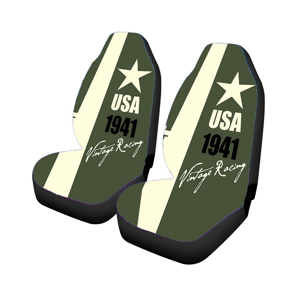 Jeep 1941 Vintage Racing Car Seat Covers