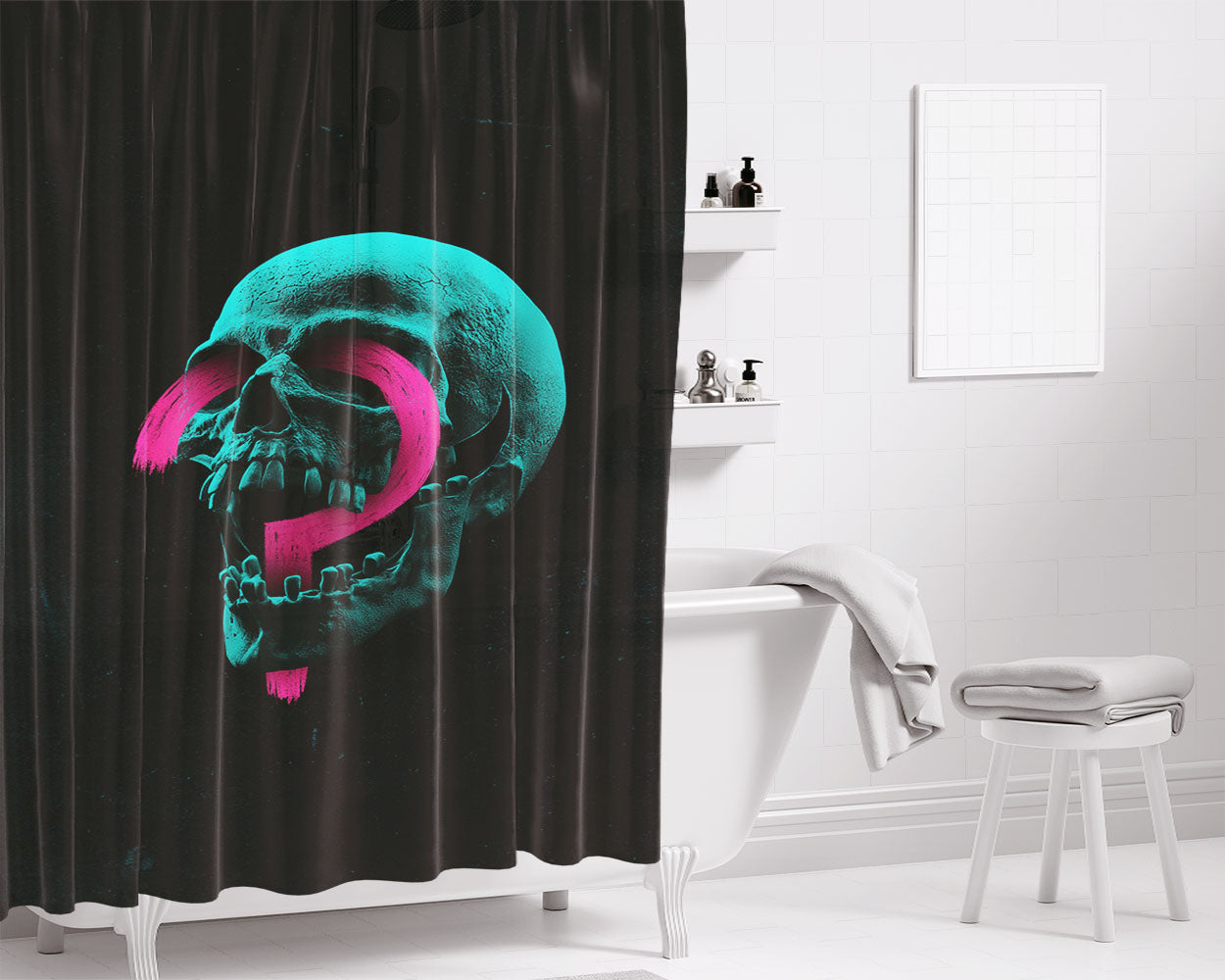 Truth Or Bathroom Shower Curtain Fabric Waterproof | 66 X 72 Inch