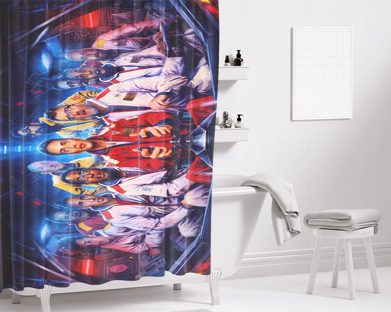 Logic The Incredible True S Bathroom Shower Curtain Fabric Waterproof | 66 X 72 Inch