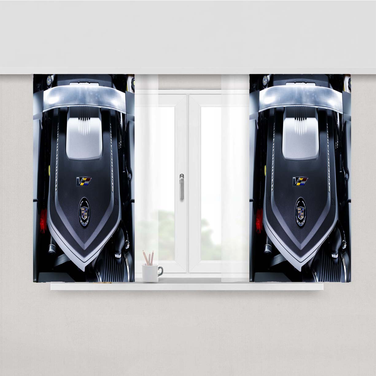 Cadillac Cts V Sedan Peach Skin Window Curtains