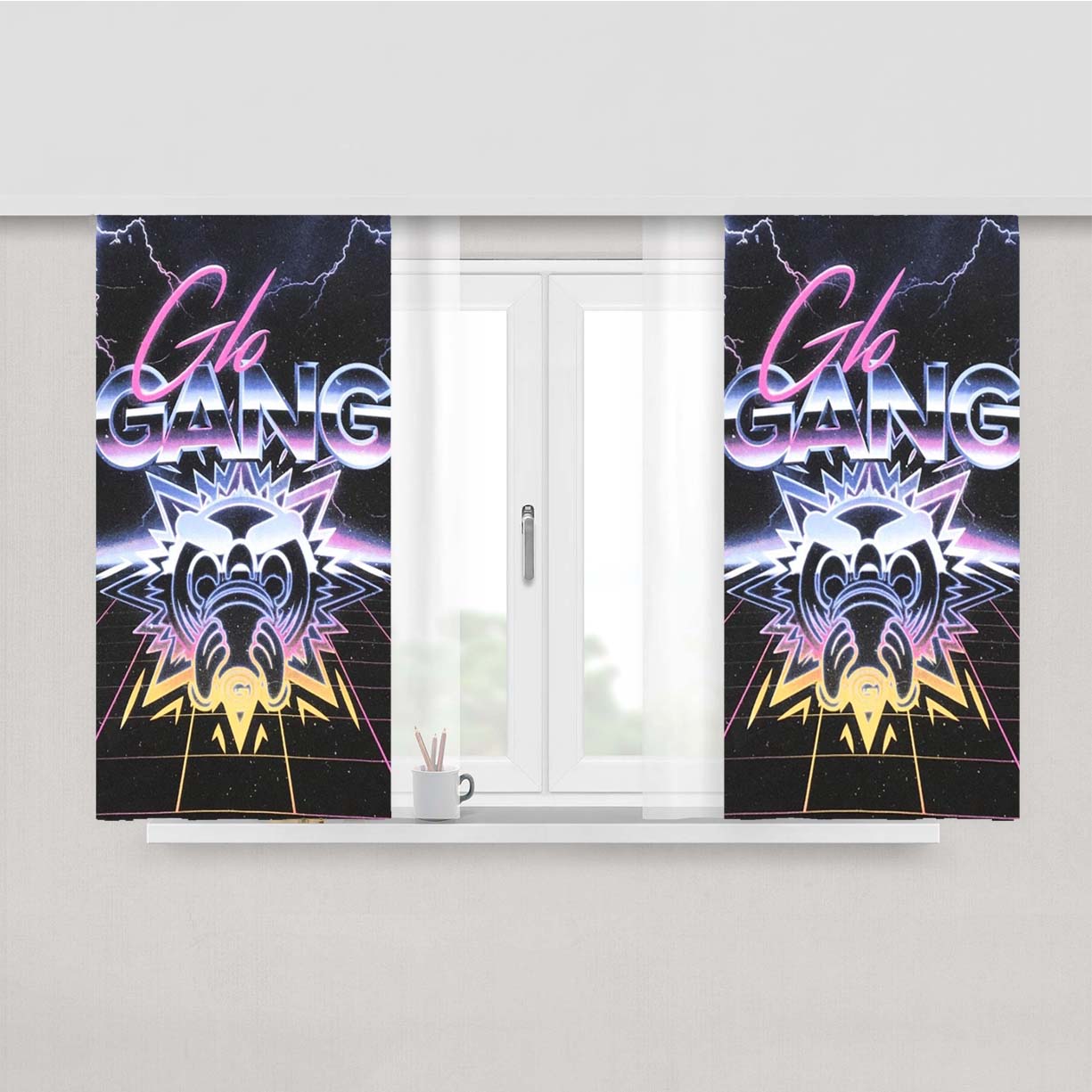 Glo Gang Peach Skin Window Curtains