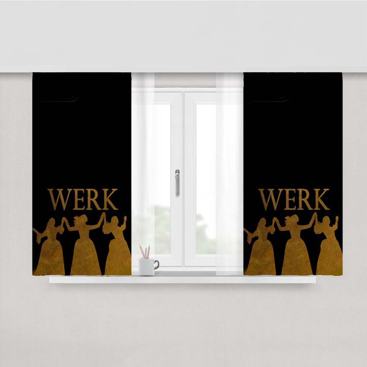 Hamilton Werk Fabric Window Curtains