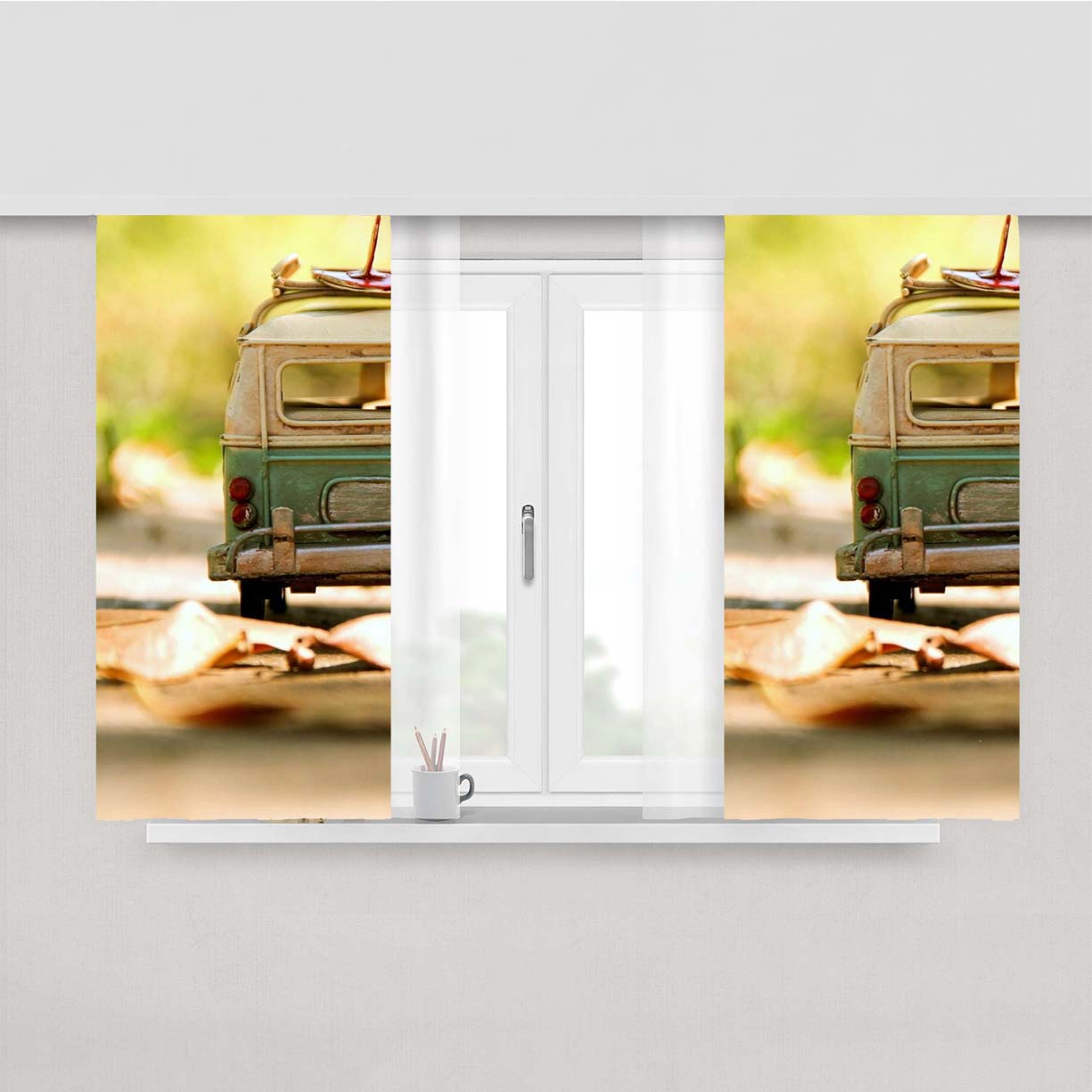 Vw Classic Peach Skin Window Curtains