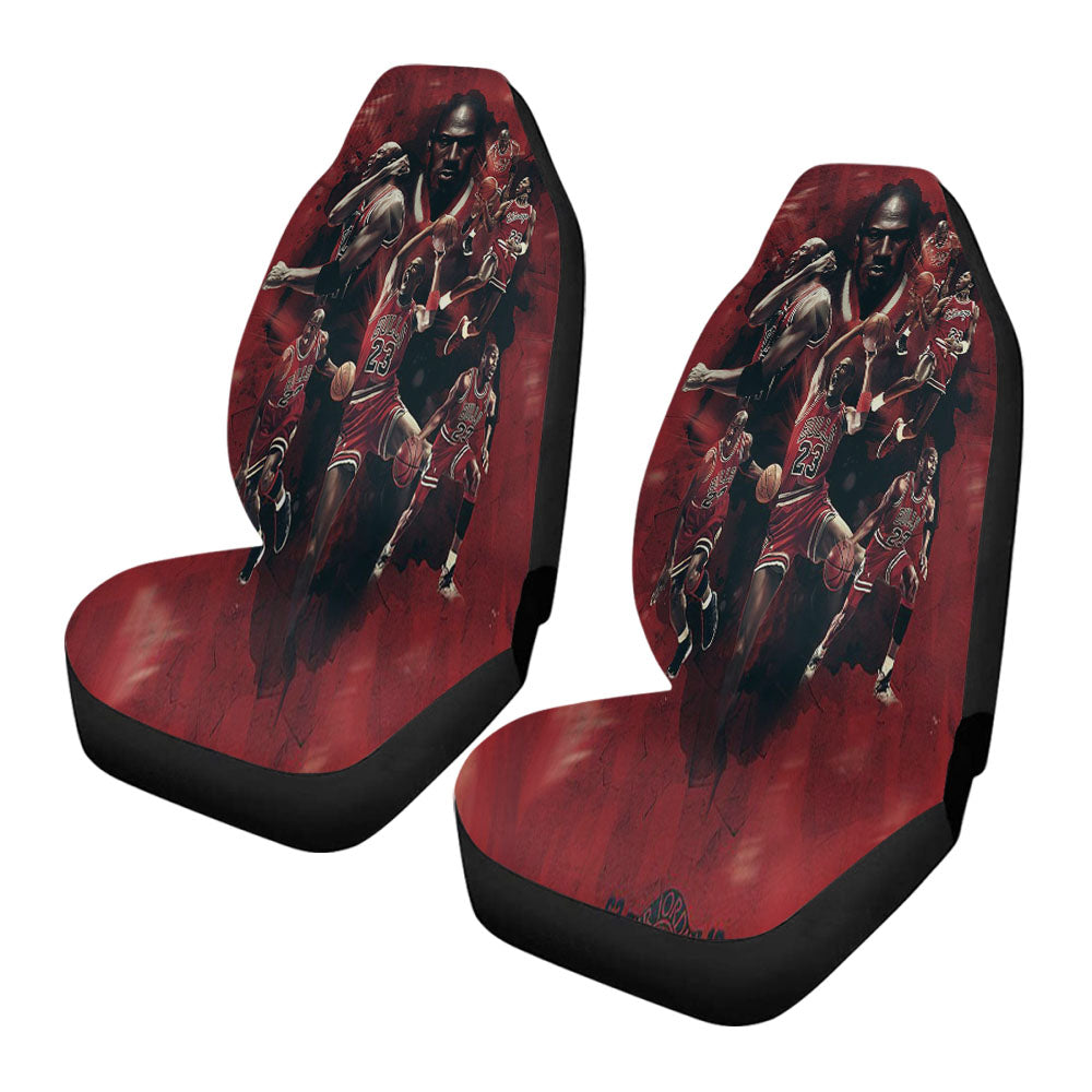 Michael Jordan 23 Red Car Seat Covers