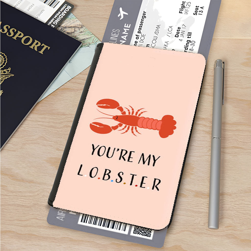 A Monkeys - Pink Passport Cover