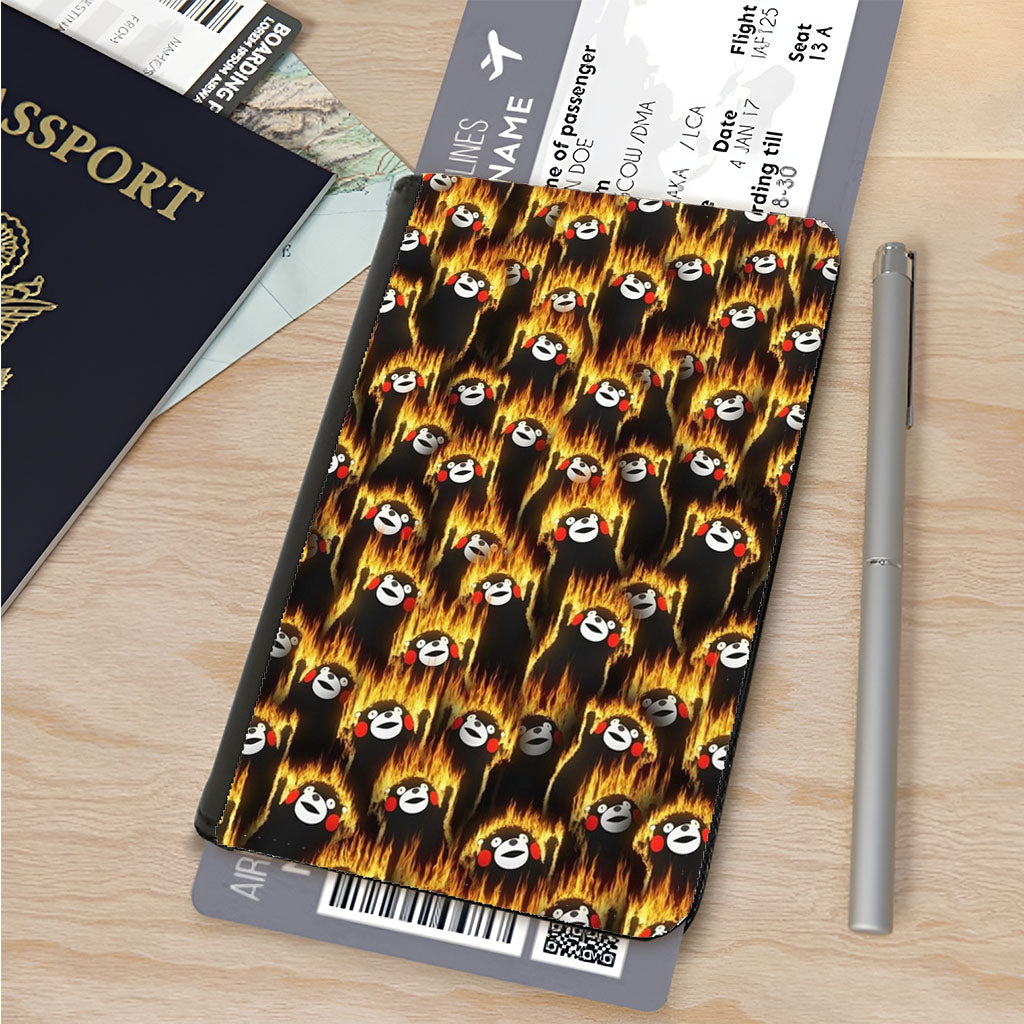Indy Pacers Logo Texture Passport Cover
