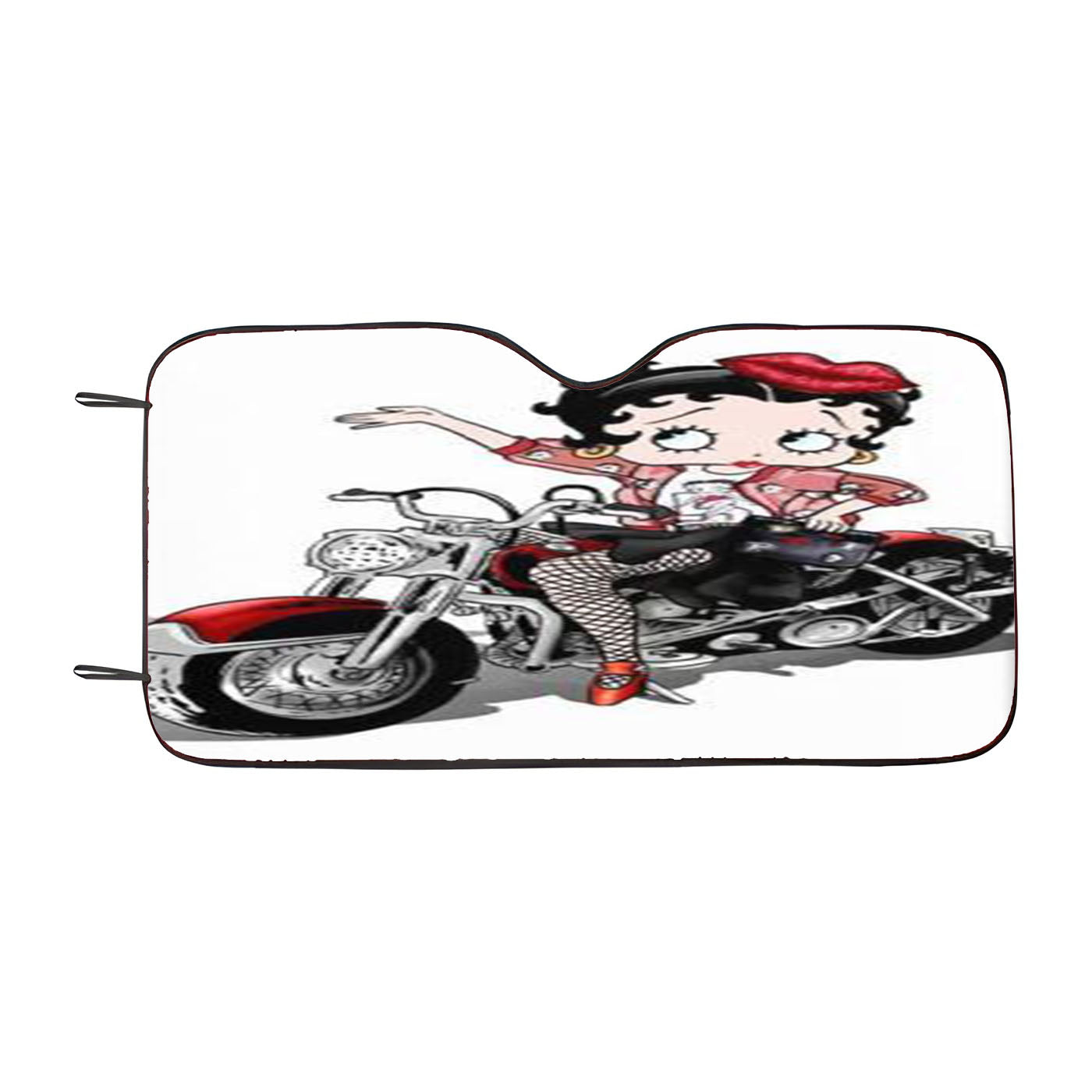 Betty Boop Comic Girl 2 Car Auto Sun Shade Windshield Cover