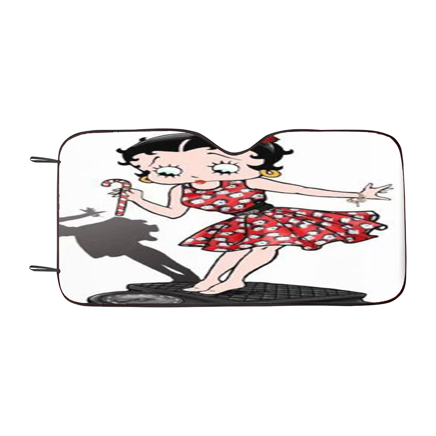 Betty Boop Comic Girl 4 Car Auto Sun Shade Windshield Cover