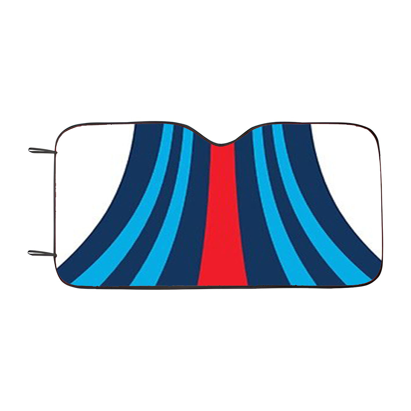 Martini Racing Stripes Car Auto Sun Shade Windshield Cover