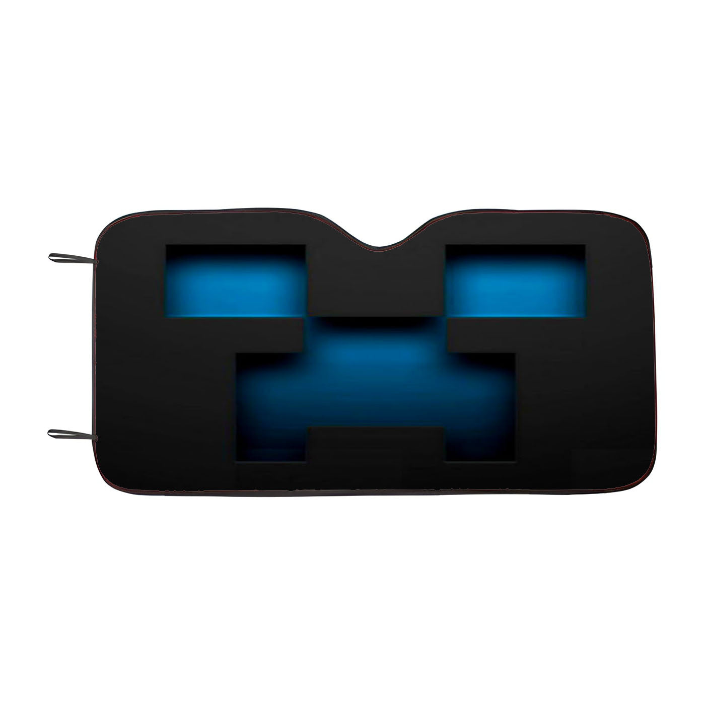 Minecraft Blue Creeper Car Auto Sun Shade Windshield Cover