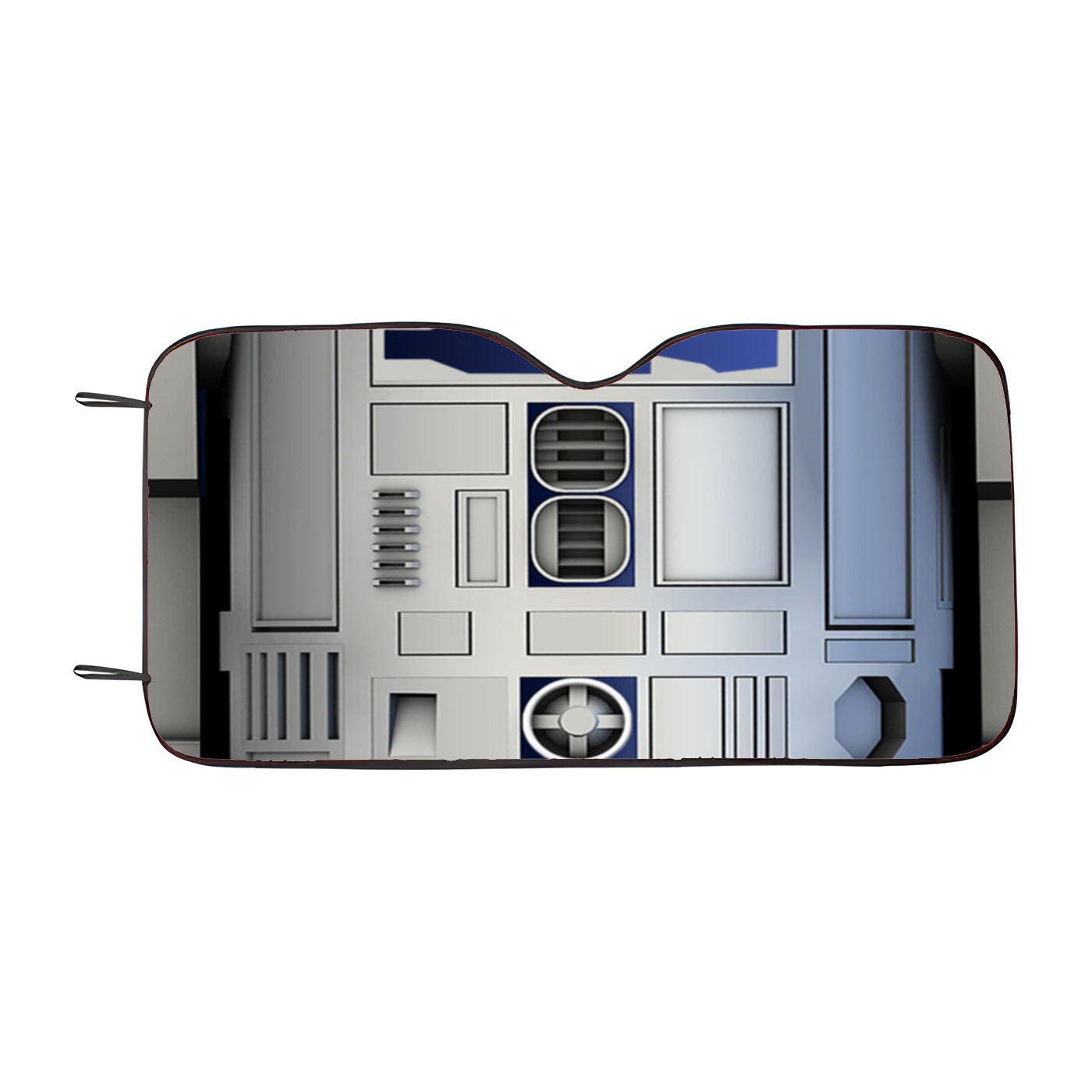 Blue R2D2 Star Wars Car Auto Sun Shade Windshield Cover