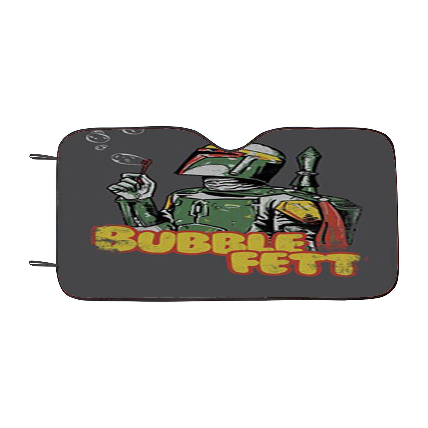 Bubble Fett Star Wars Car Auto Sun Shade Windshield Cover