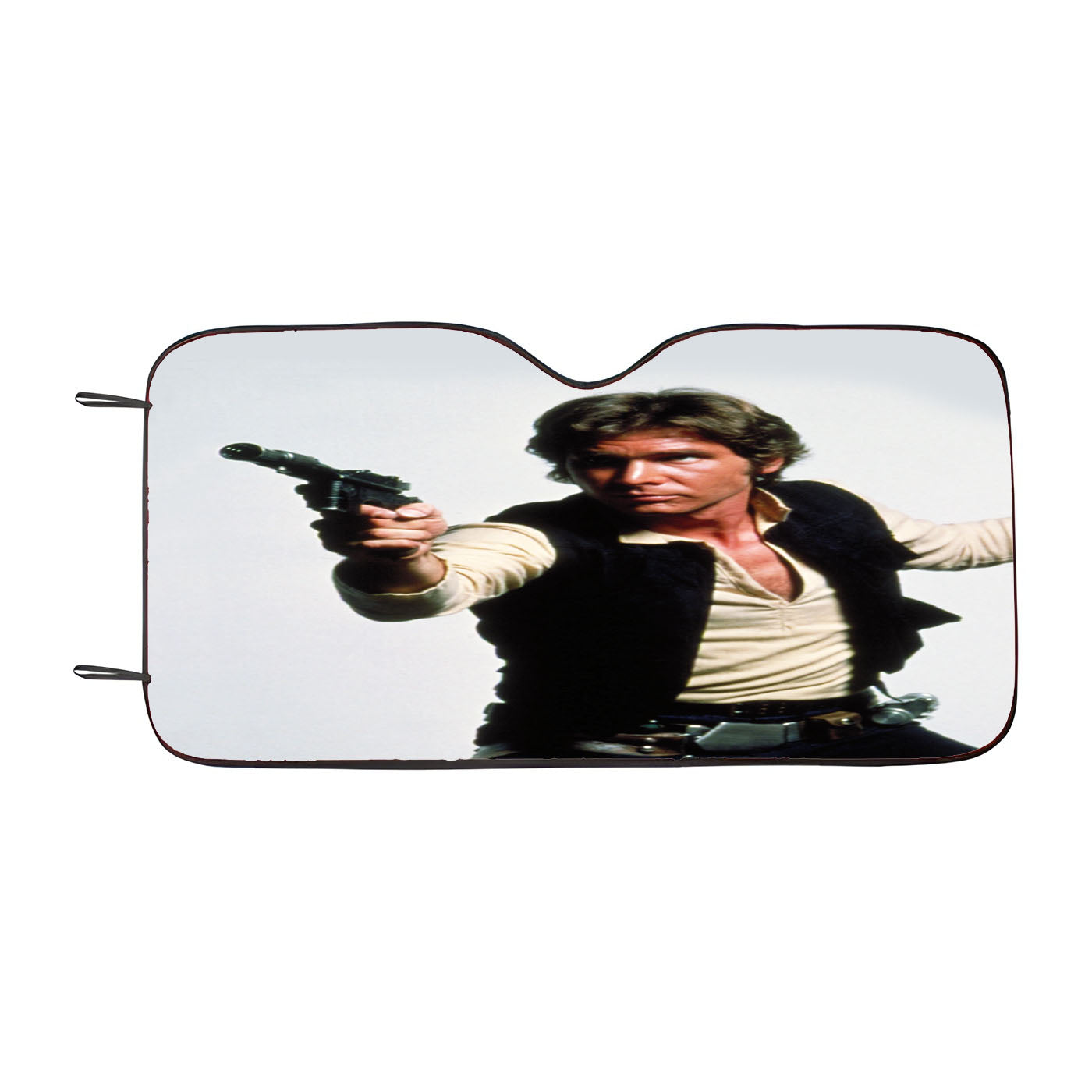 Guns Han Solo Star Wars Car Auto Sun Shade Windshield Cover