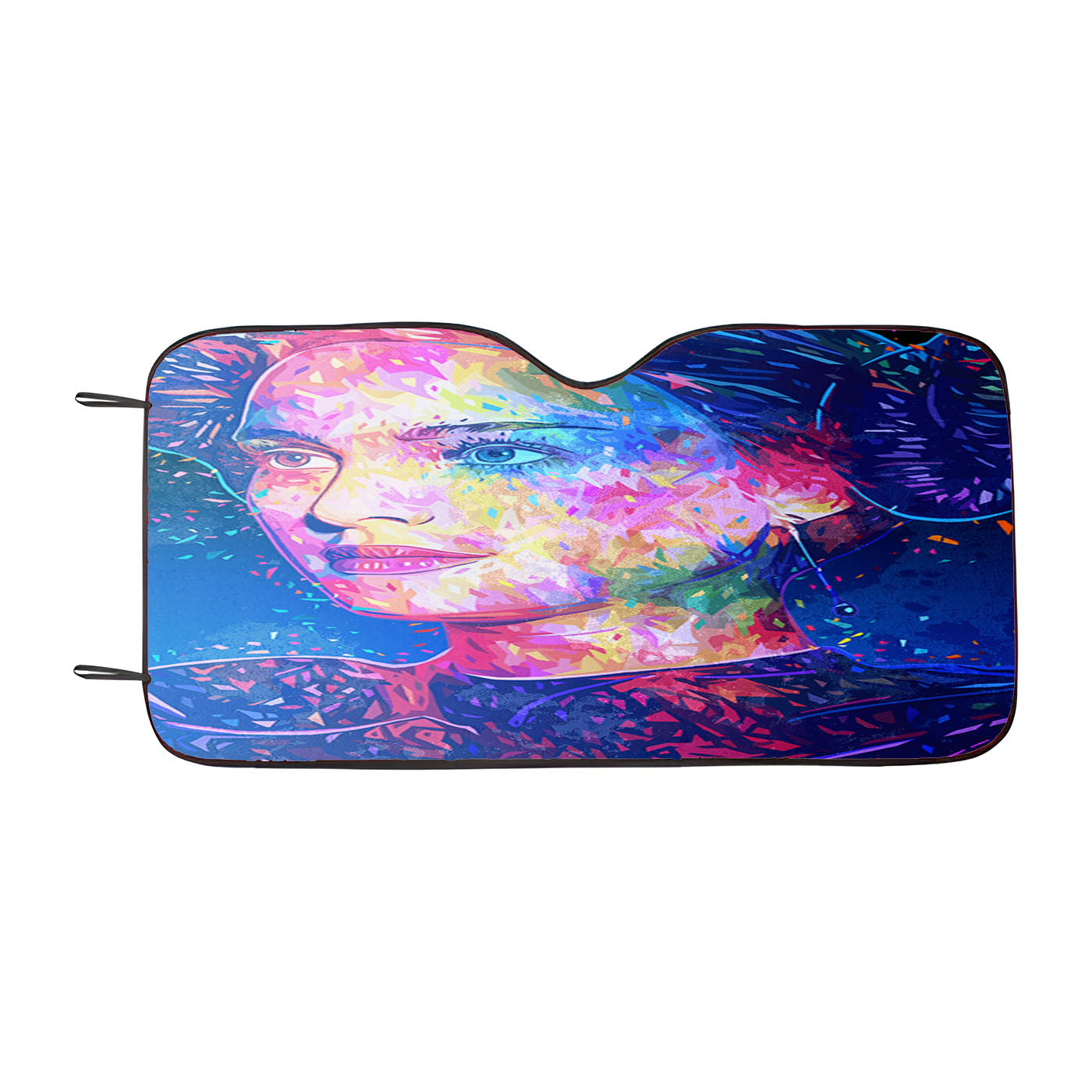 Leia Organa Of Star Wars Colorful Car Auto Sun Shade Windshield Cover