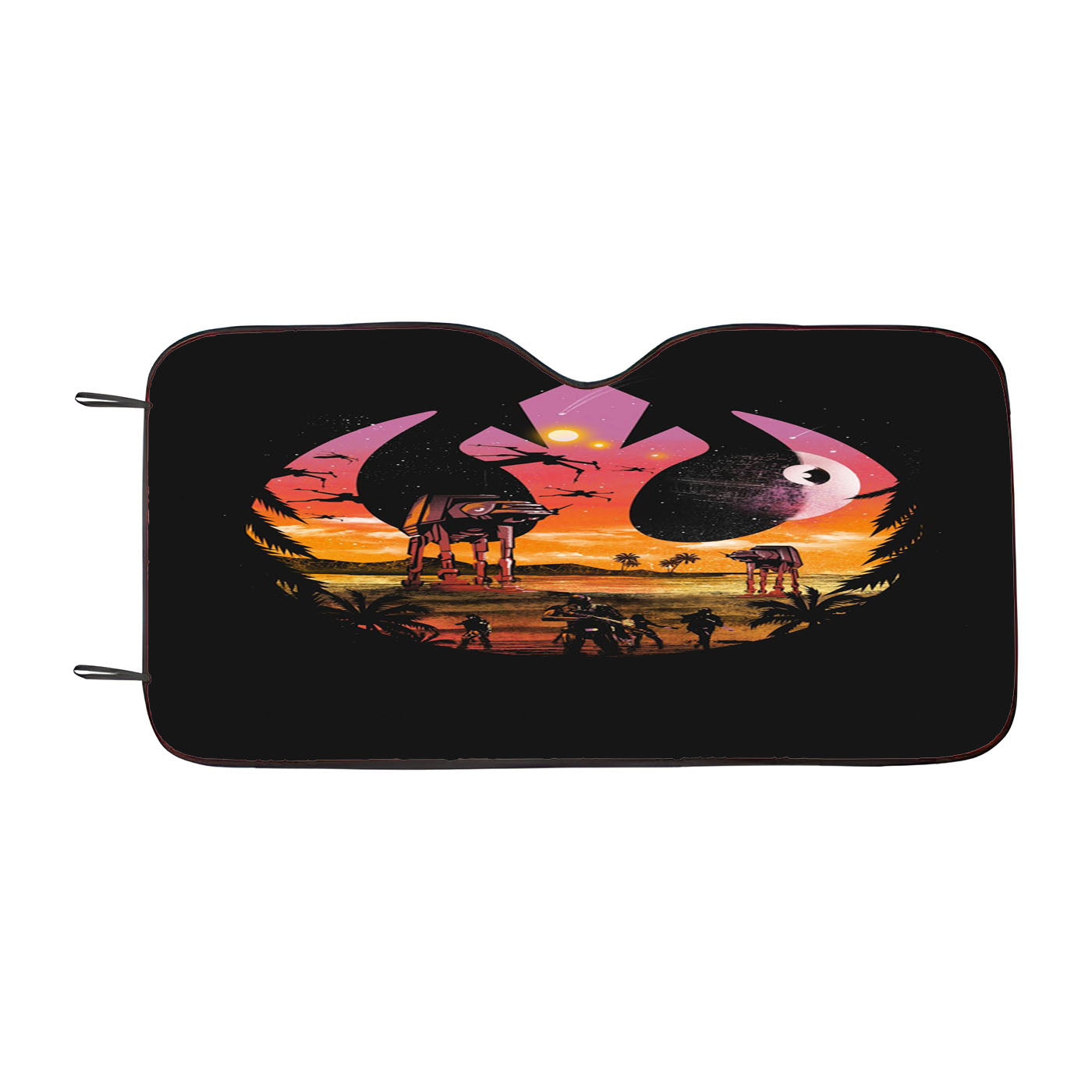 Star Wars Rebels Planet Art Car Auto Sun Shade Windshield Cover