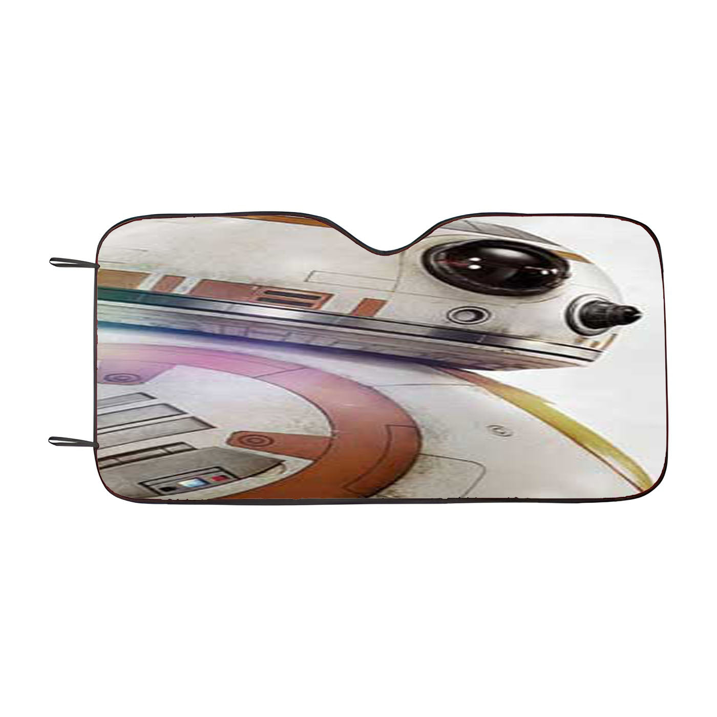Star Wars The Force Awakens Bb8 Detail Car Auto Sun Shade Windshield Cover
