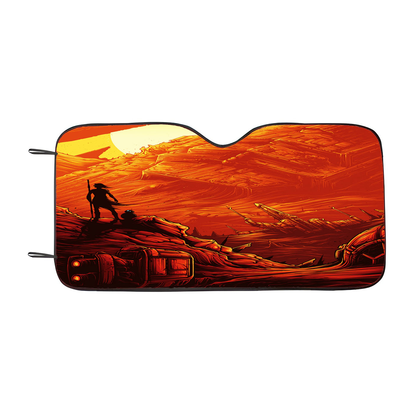 Star Wars The Force Awakens Jakku Car Auto Sun Shade Windshield Cover