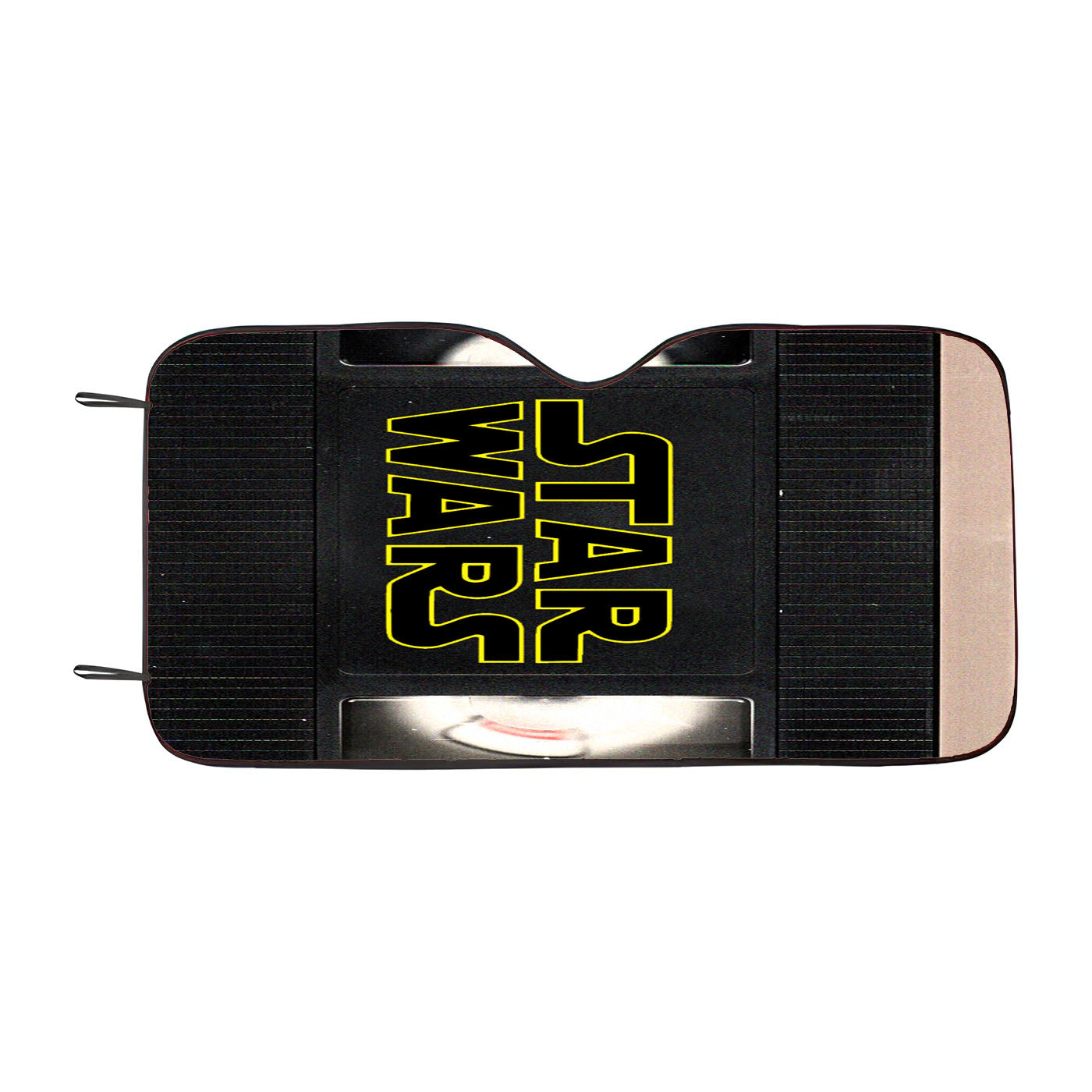 Star Wars Vhs Tape Hard Book Car Auto Sun Shade Windshield Cover