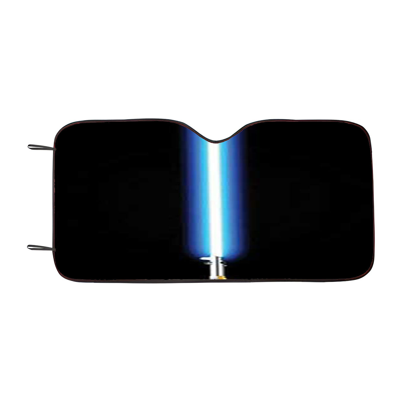 Stars Wars Lightsaber Blue Car Auto Sun Shade Windshield Cover