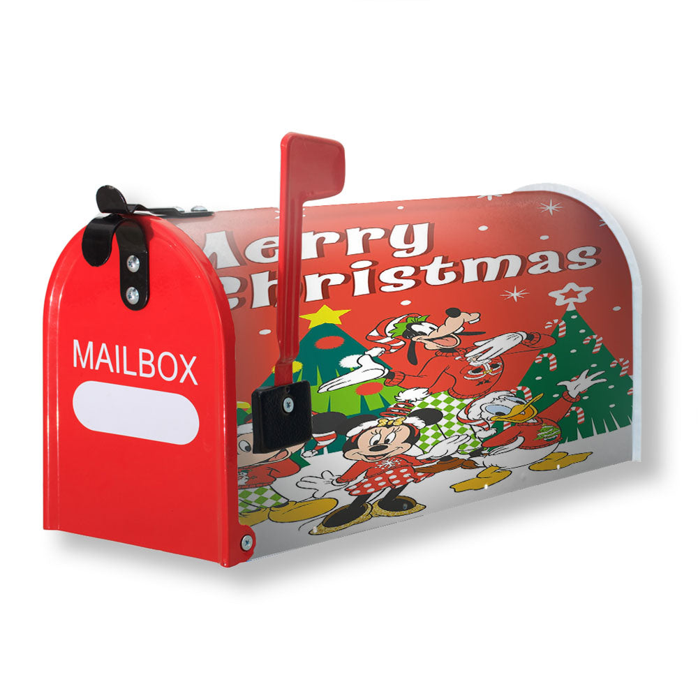 Celebrate Christmas With Mickey & Friends Magnetic Mailbox Cover - 18.0" X 21.0"