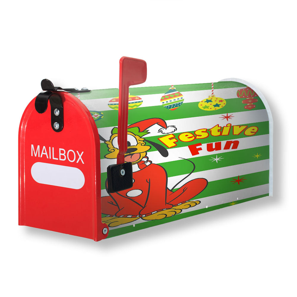 Christmas Pjs Pluto Magnetic Mailbox Cover - 18.0" X 21.0"