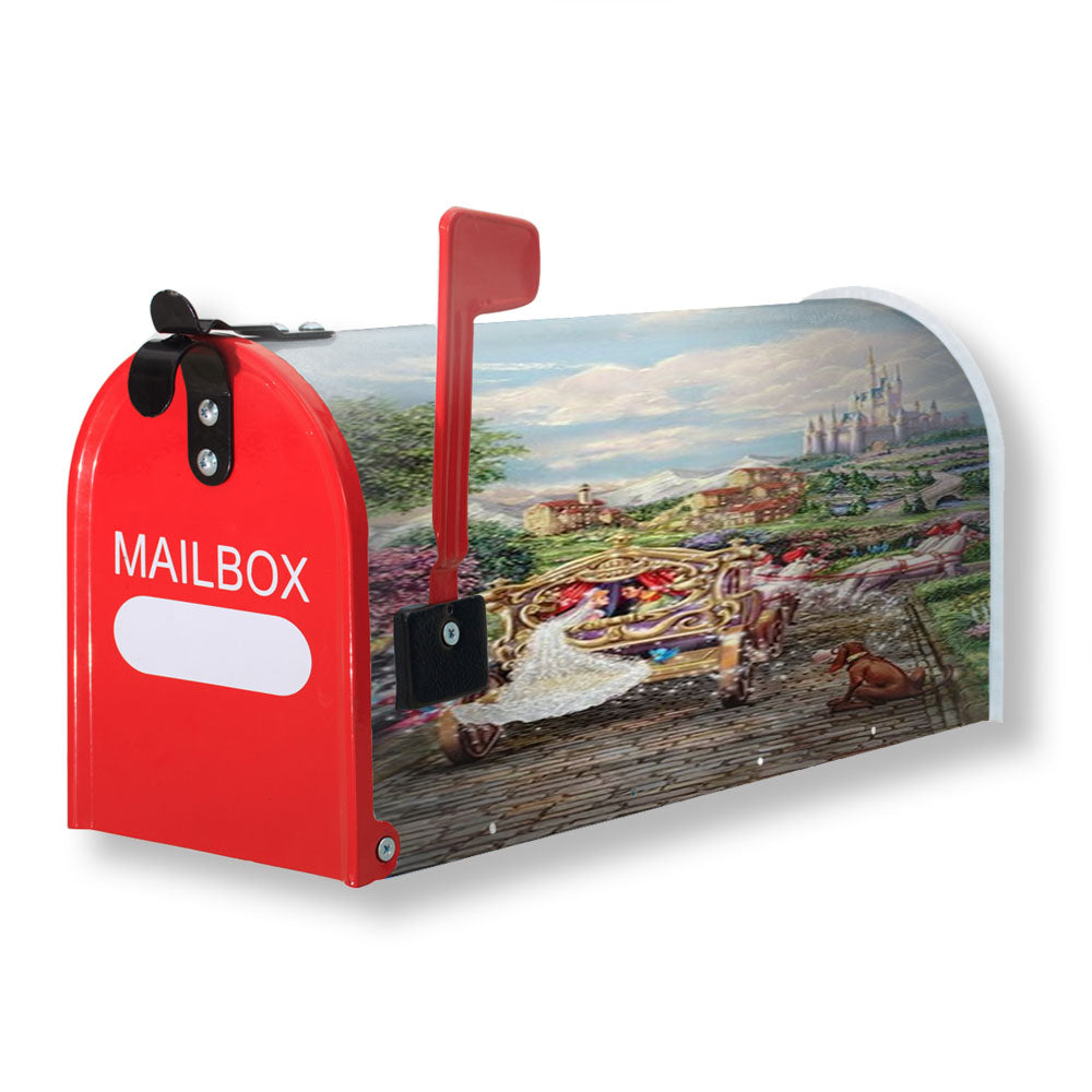 Cinderella Happily Ever After Magnetic Mailbox Cover - 18.0" X 21.0"