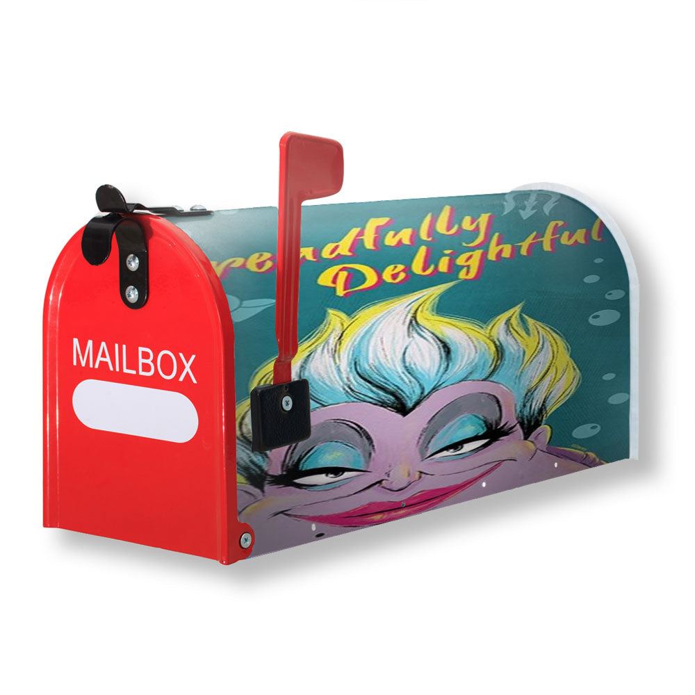 Dreadfully Delightful Ursula Magnetic Mailbox Cover - 18.0" X 21.0"