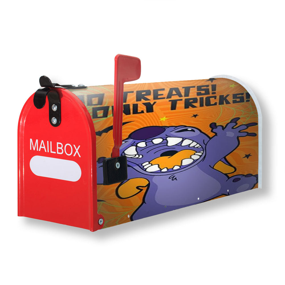 Halloween Mischief Stitch Magnetic Mailbox Cover - 18.0" X 21.0"