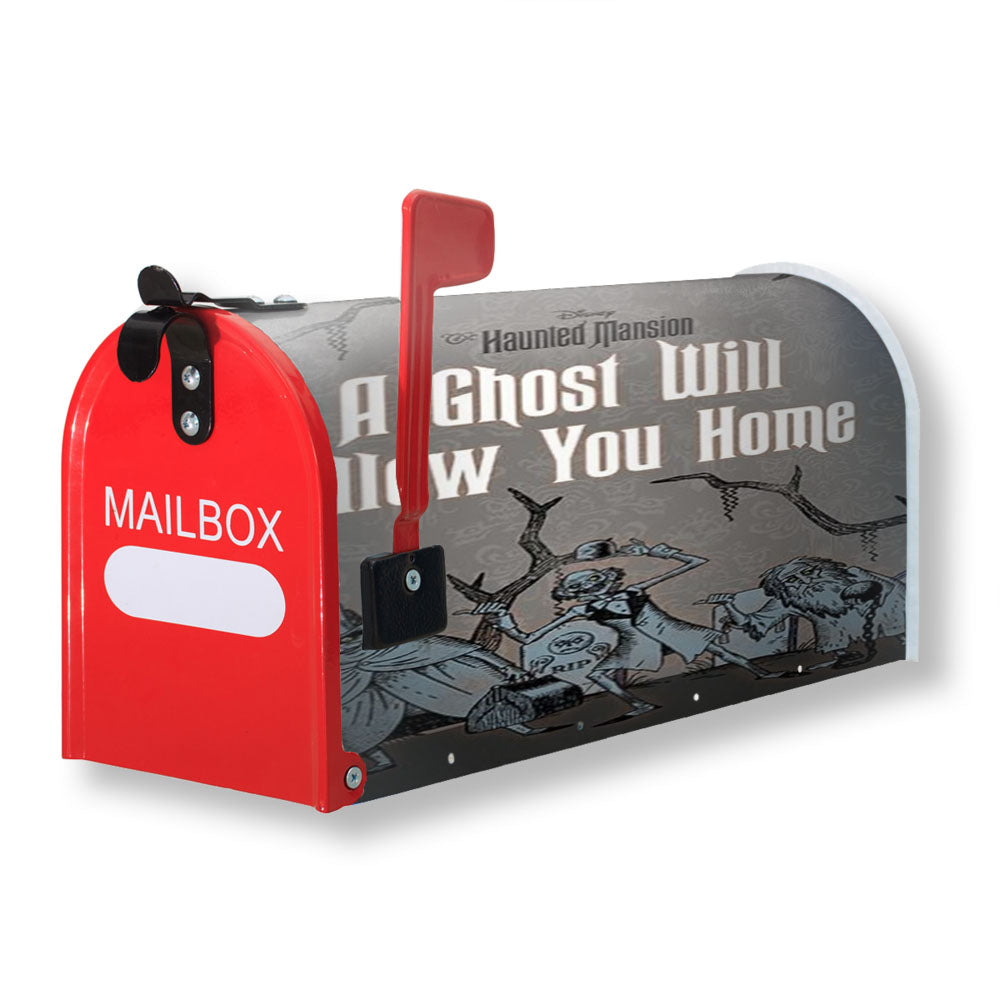 Hitchhiking Ghosts Haunted Mansion Magnetic Mailbox Cover - 18.0" X 21.0"