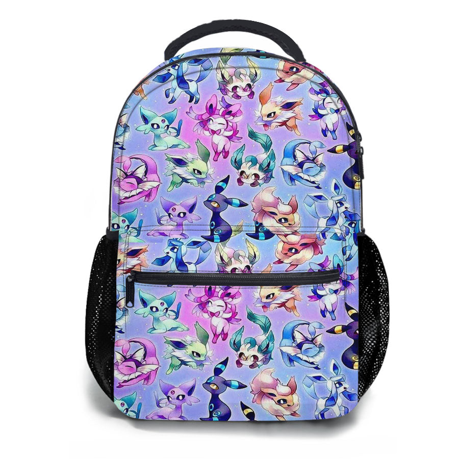 All Eevee Evolution Type School Backpacks