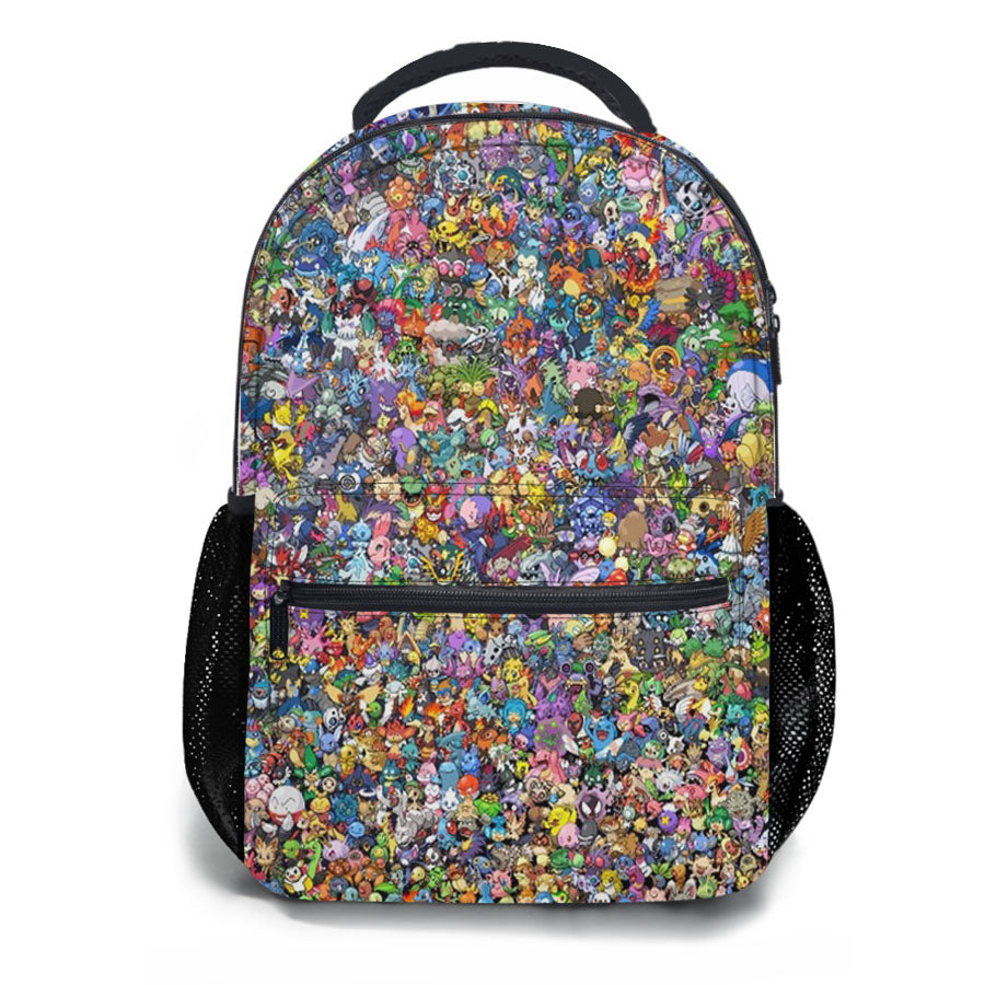 All Pokemon Characters School Backpacks