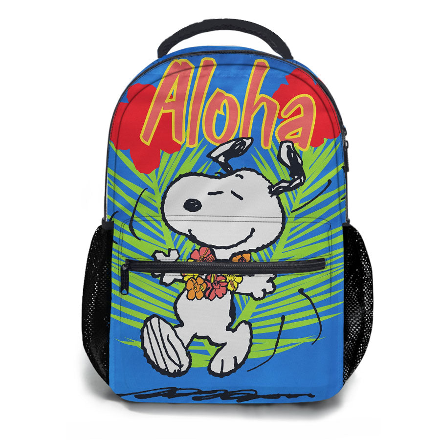 Aloha Snoopy Summer School Backpacks
