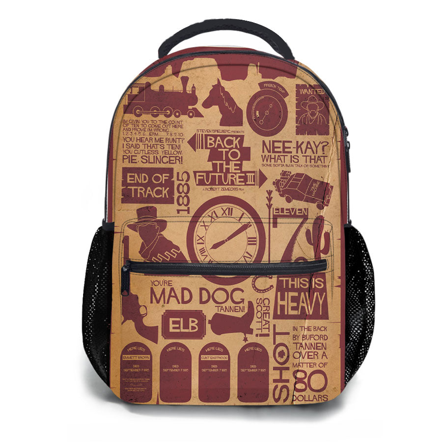 Back To The Future Items School Backpacks