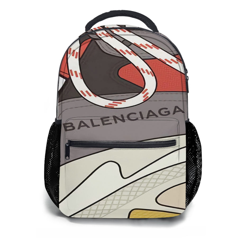 Balenciaga Shoes Logo School Backpacks