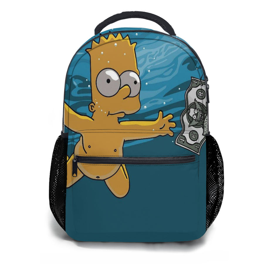 Bart Simpson Nirvana School Backpacks