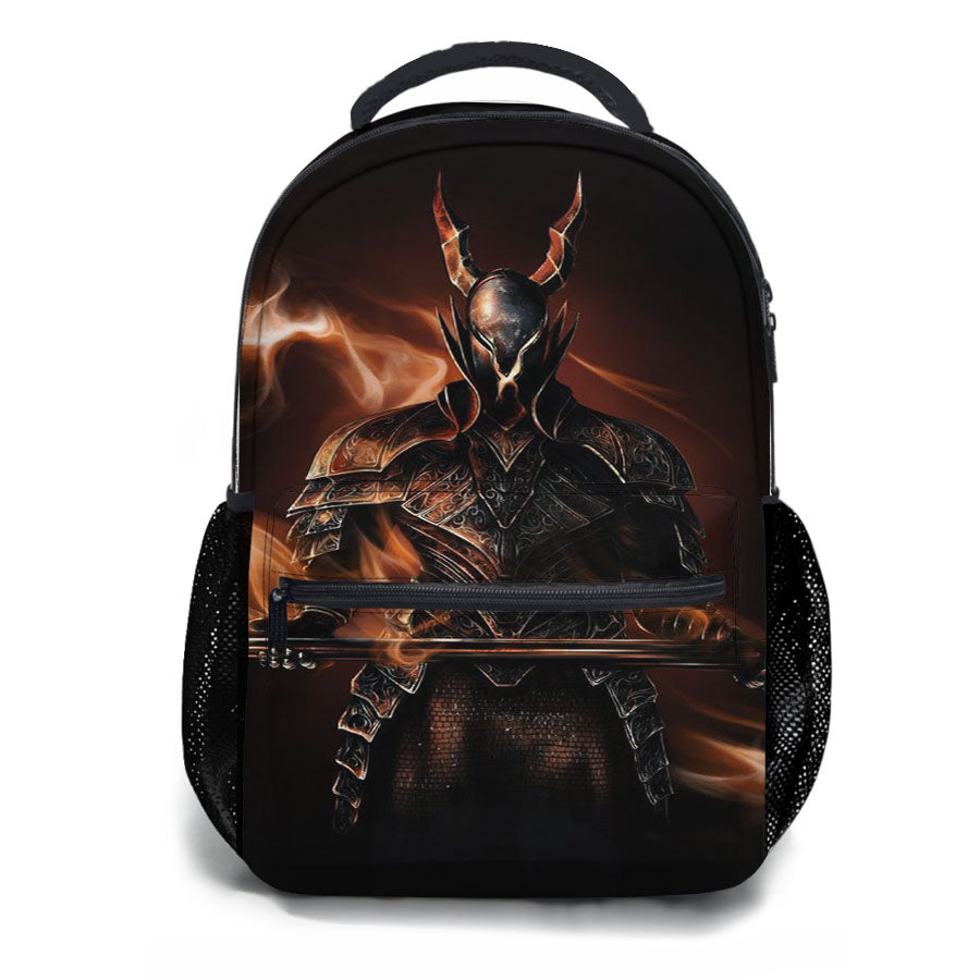 Black Knight Dark Soul School Backpacks