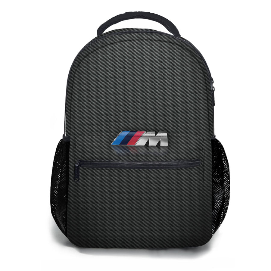 Bmw M Series Logo School Backpacks