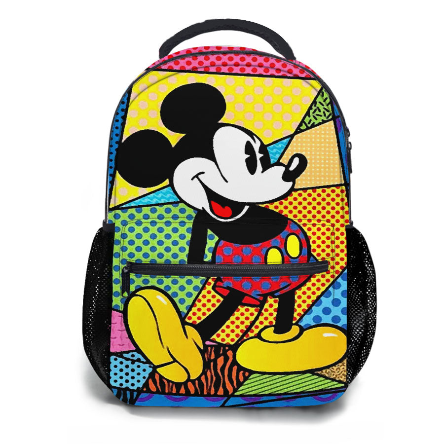 Britto Art Mickey Mouse School Backpacks