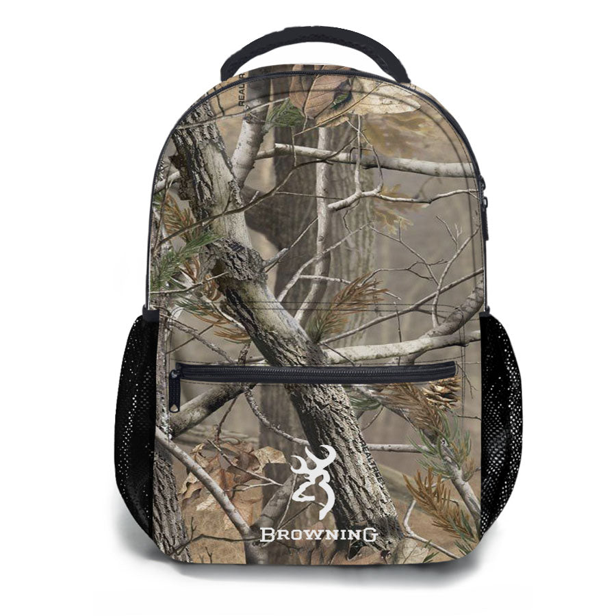 Browning Deer Logo Realtree School Backpacks