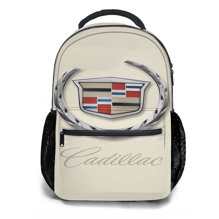 Cadillac Logo Cadillac School Backpacks