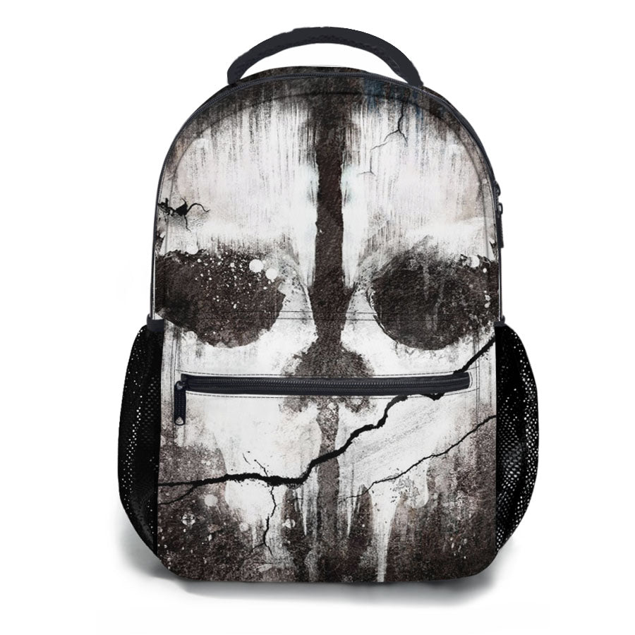 Call Of Duty Ghosts Skull School Backpacks