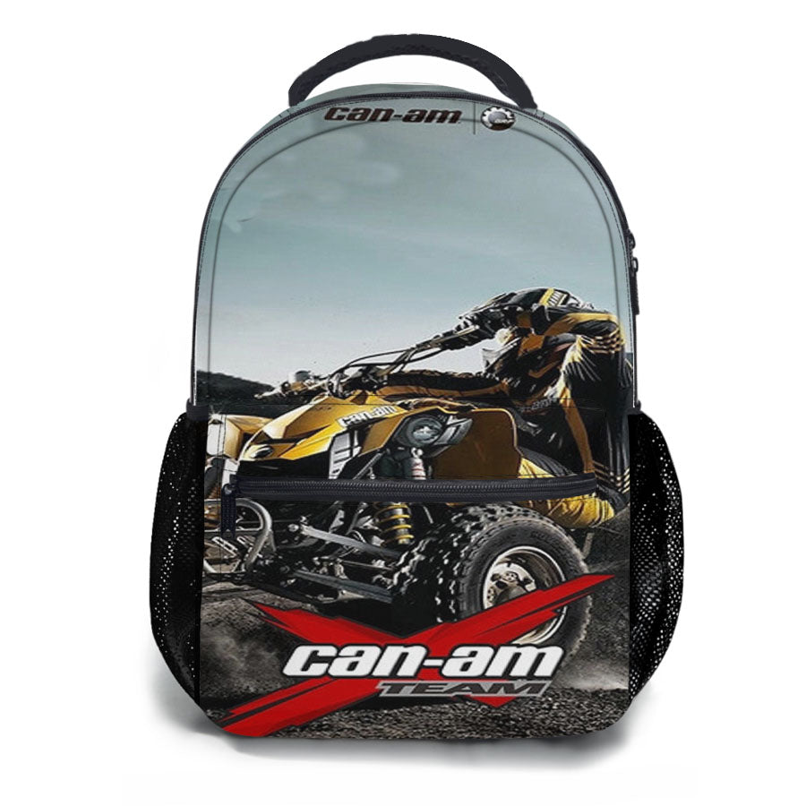 Can-Am Atv Motorcross School Backpacks